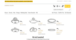 Desktop Screenshot of diamondsonearth.com